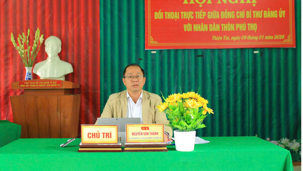Ban Thường vụ Đảng ủy xã Thiện Tín ban hành Quy định về tiếp dân, đối thoại trực tiếp với Nhân dân và xử lý đơn thư