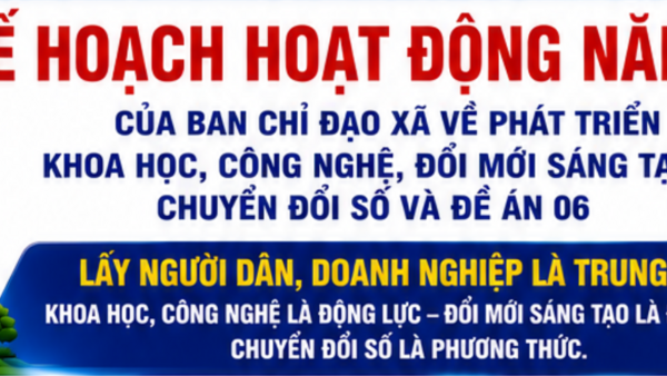 Xã Thiện Tín triển khai Kế hoạch hoạt động năm 2026 về phát triển khoa học công nghệ, đổi mới sáng tạo, chuyển đổi số và Đề án 06