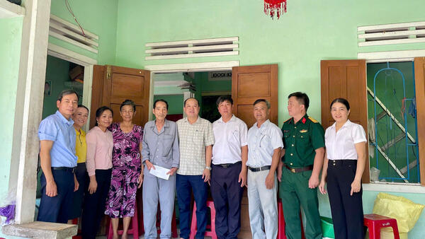 XÃ THIỆN TÍN: QUAN TÂM, CHĂM LO CÔNG TÁC ĐỀN ƠN ĐÁP NGHĨA